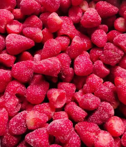 冷凍草莓(Frozen strawberries)