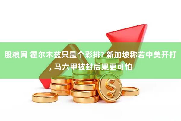 股粮网 霍尔木兹只是个彩排? 新加坡称若中美开打, 马六甲被封后果更可怕